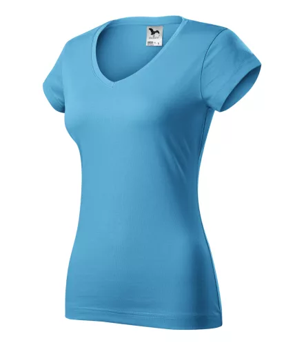 Malfini Fit V-neck női V nyakú póló