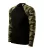 Malfini Camouflage Long Sleve unisex póló