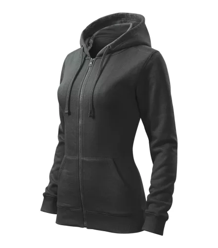 Malfini Trendy Zipper női cipzáras pulóver