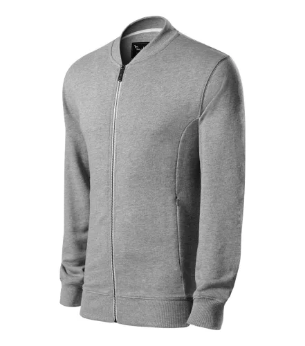 Malfini Premium Bomber férfi cipzáras pulóver