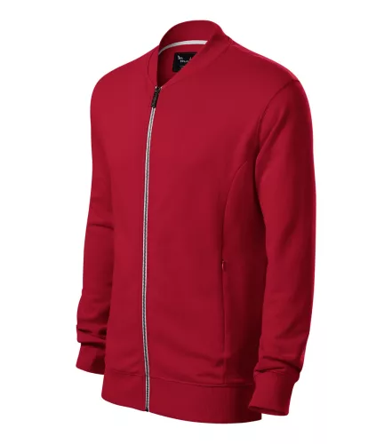 Malfini Premium Bomber férfi cipzáras pulóver