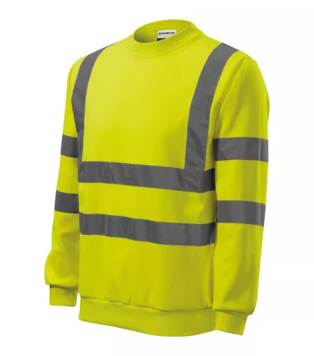Rimeck HV Essential Hi-Vis unisex pulóver