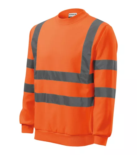 Rimeck HV Essential Hi-Vis unisex pulóver