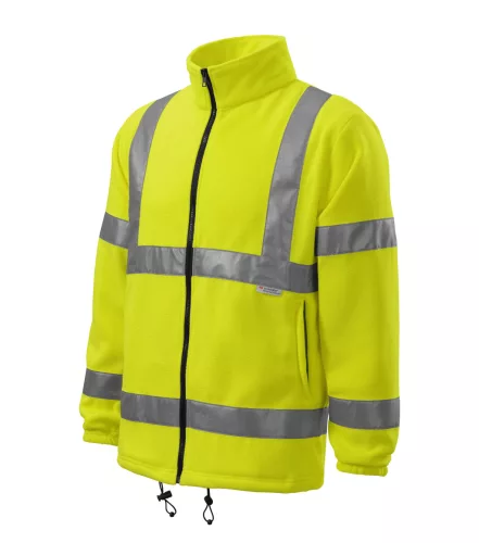 Rimeck HV Flece Jacket Hi-Vis unisex polár dzseki