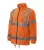 Rimeck HV Flece Jacket Hi-Vis unisex polár dzseki