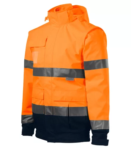 Rimeck HV Guard 4 in 1 Hi-Vis 4 az 1-ben unisex dzseki
