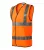 Rimeck HV Bright Hi-Vis unisex mellény