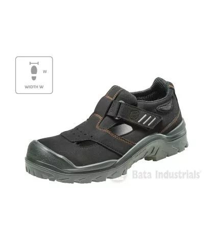 Bata Act 151 W unisex munkavédelmi szandál S1P FO A E CI HI SRC