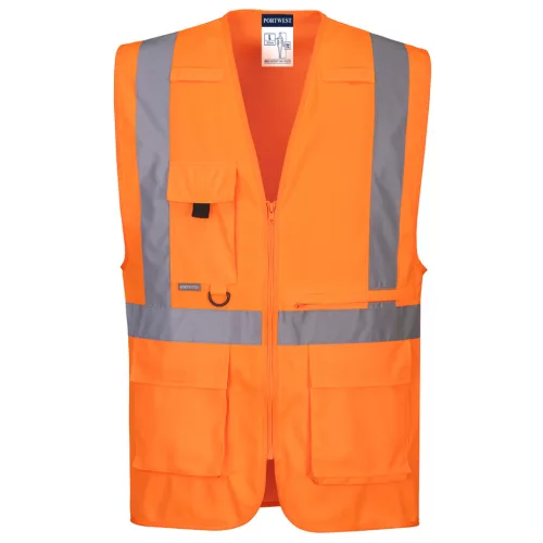 Portwest Hi-vis Executive Vest With Tablet Pocket