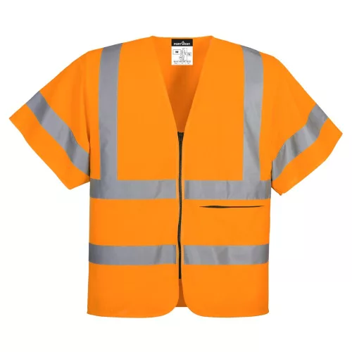 Portwest Half Sleeve Zip Vest