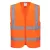 Portwest Hi-Vis cipzáras mellény