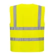 Portwest Hi-Vis cipzáras mellény