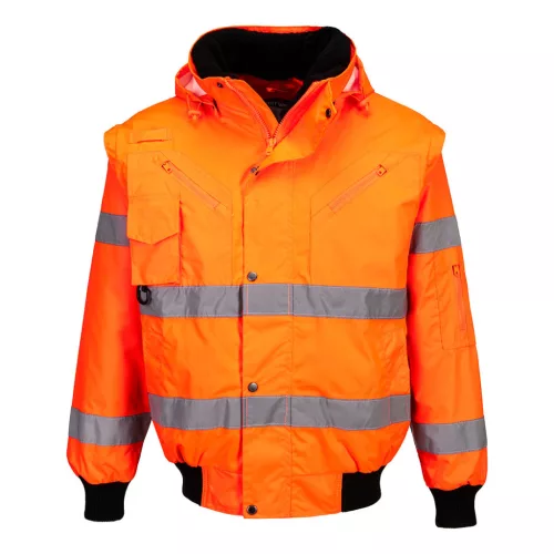Portwest Hi-Vis 3 az 1-ben Bomber dzseki