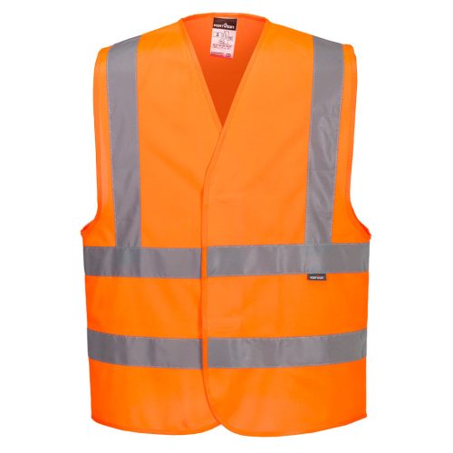 Portwest Jól láthatósági két csíkos mellény
