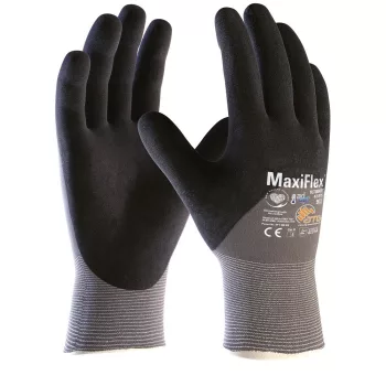   ATG MaxiFlex Ultimate nitrilhab mártott védőkesztyű AD-APT-vel (42-875, 34-875)