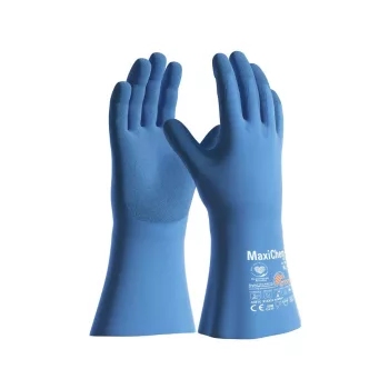   ATG MaxiChem Cut latex és latex hab mártott vegyszerálló védőkesztyű TRItech-el (76-733)