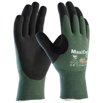   ATG MaxiCut Oil nitril és nitrilhab mártott vágásálló védőkesztyű (44-304)