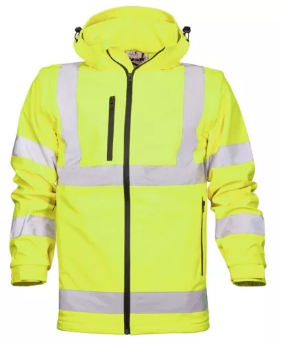 REF HiVis softshell kabát
