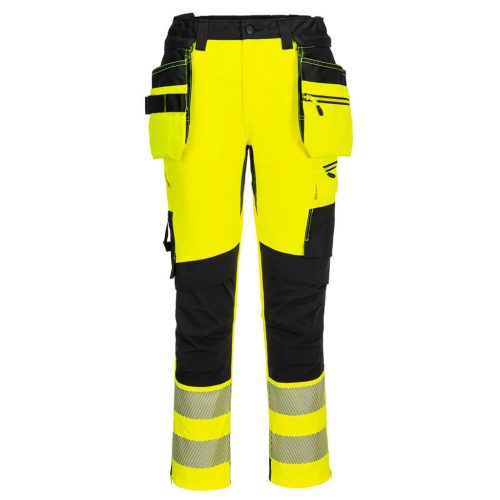 Portwest DX4 Hi-Vis nadrág lecipzározható lengőzsebbel