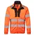 Portwest DX4 Hi-Vis cipzáras pulóver