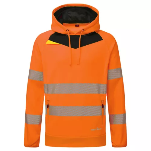 Portwest DX4 Hi-Vis kapucnis pulóver
