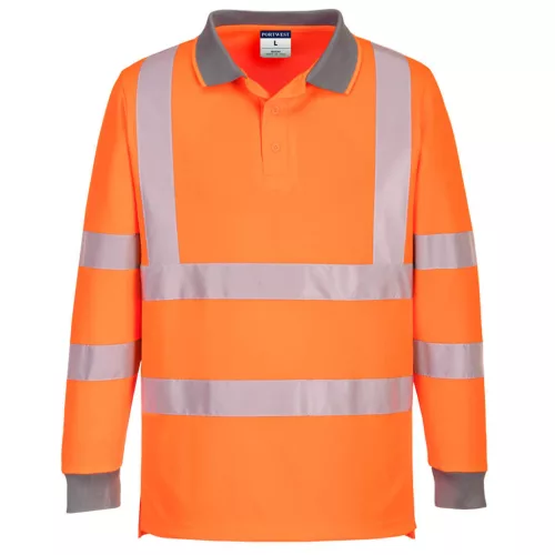 Portwest Eco Hi-Vis L/S Polo  (6 db)