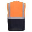 Portwest ES1 Essential Hi-Vis kontraszt cipzáras vezetői mellény