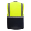Portwest ES1 Essential Hi-Vis kontraszt cipzáras vezetői mellény
