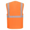 Portwest ES1 Essential Hi-Vis Mesh cipzáras vezetői mellény