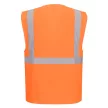 Portwest ES1 Essential Hi-Vis cipzáras vezetői mellény