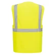 Portwest ES1 Essential Hi-Vis cipzáras vezetői mellény