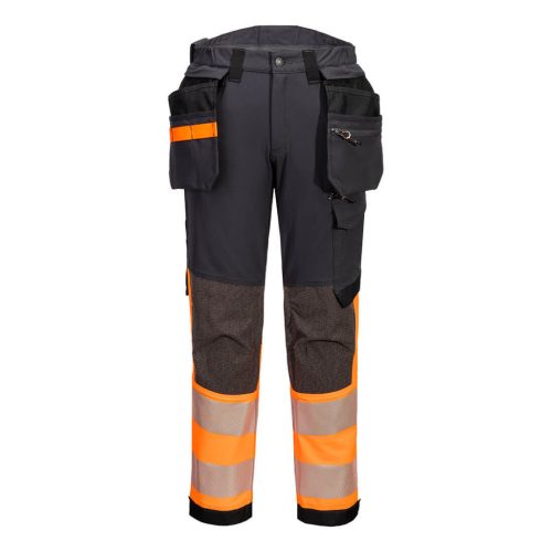 PORTWEST EV4 Hi-Vis Class 1 lengőzsebes nadrág