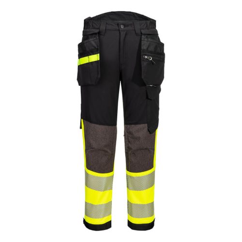 PORTWEST EV4 Hi-Vis Class 1 lengőzsebes nadrág