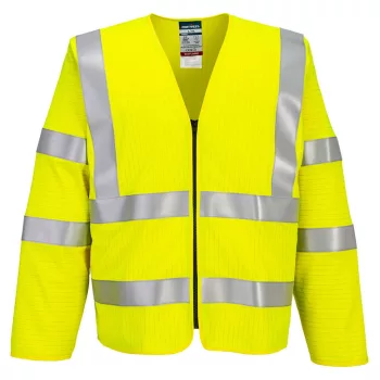 Portwest Bizflame Hi-Vis lángálló cipzáras mellény