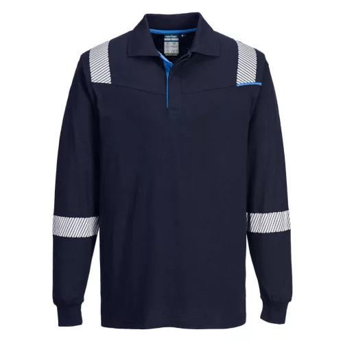 Portwest WX3 Flame Resistant Long Sleeve Polo