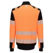 Portwest PW3 Modaflame Knit Hi-Vis lángálló cipzáras pulóver