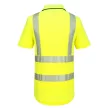 Portwest KX3 Sport Hi-Vis cipzáras pólóing