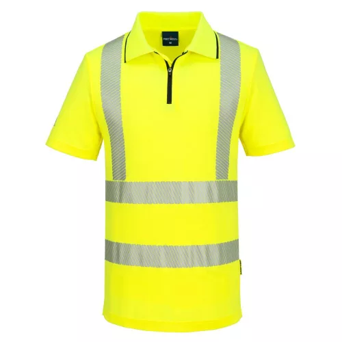 Portwest KX3 Sport Hi-Vis cipzáras pólóing