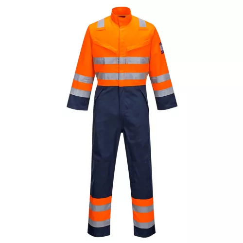 Portwest Modaflame RIS navy/narancs overál