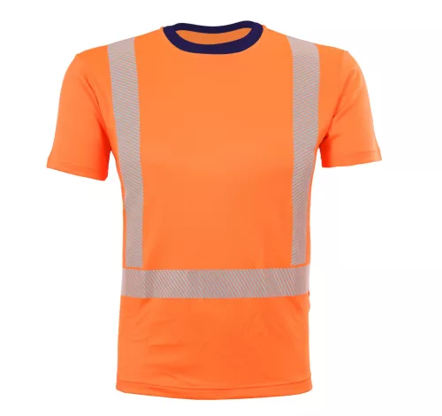 Qualitex Allround Hi-Vis rövid ujjú póló 180g
