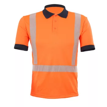 Qualitex Allround Hi-Vis rövid ujjú pólóing 180g