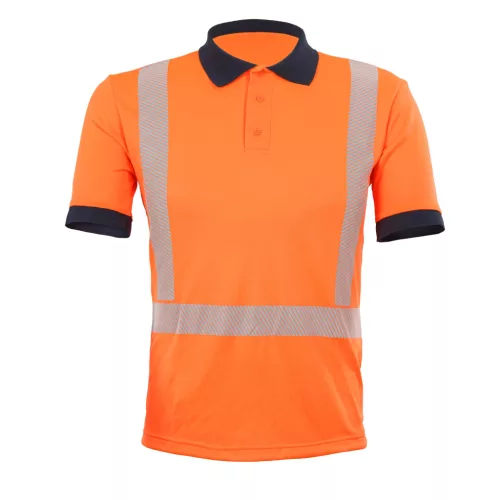 Qualitex Allround Hi-Vis rövid ujjú pólóing 180g