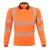 Qualitex Allround Hi-Vis hosszú ujjú pólóing 180g