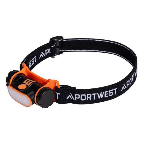 Portwest LED fejlámpa (USB-ről tölthető)