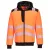 Portwest PW3 Hi-Vis cipzáras kapucnis pulóver