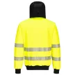 Portwest PW3 Hi-Vis cipzáras kapucnis pulóver