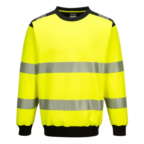 Portwest PW3 Hi-Vis Crew Neck pulóver