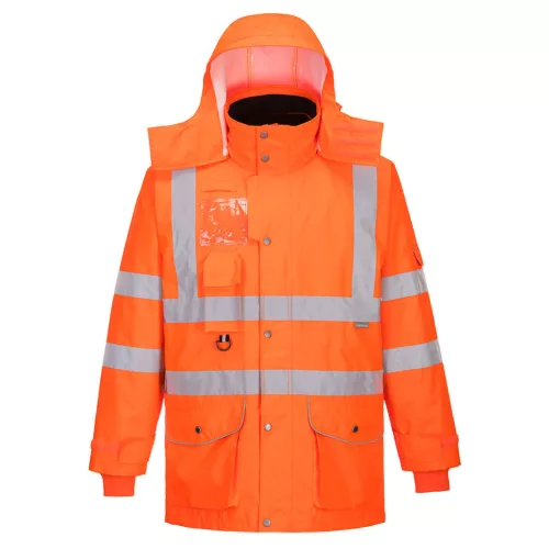 Portwest Hi-Vis 7-in-1 kabát GO/RT