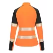 Portwest PW3 Hi-Vis női 1/4 cipzáras pulóver