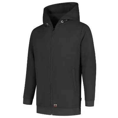 Tricorp Hooded Sweat Jacket Washable 60°C unisex cipzáras pulóver (301014)